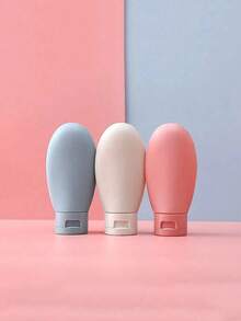 3/6/11pcs Travel Set, Squeeze Design, Portable, Leak-Proof, Reusable, Refillable Cosmetic Containers, Suitable For Toiletries, Shampoo, Body Wash And Lotion, Travel Essential, Suitable For School, Holiday, Camping, Vacation And Other Occasions, Mini Size - Multicolor - View 10