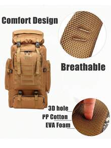 Outdoor Hiking Bag - Army Green - View 3