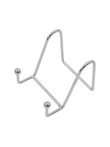 1pc Black Metal Tablet Display Stand, Iron Tabletop Easel Holder, Desktop Display Rack For Tablet PC Photo Frames Decorative Plates Artwork Books Home Office Desk Organization - Multicolor - View 14