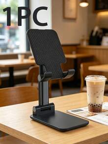 1pc Multi-Function Adjustable Angle Desktop Phone Stand, Stable Non-Slip Base, Hands-Free, Suitable For Watching Movies, Browsing Videos, Live Streaming, Online Classes, Lightweight And Portable, Home, Dorm, Office, Compatible With Multiple Phone Models, Practical Slouchy Phone Support Stand - Support - View 13