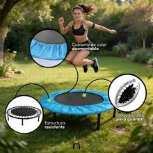 Fitness Trampolines - Blue - View 5