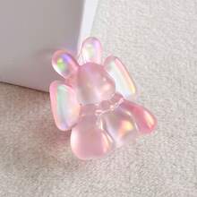 4pcs Multicolor UV Bow‑Knot Rabbit Acrylic Through‑Hole Beads For DIY Bracelets, Phone Charms, Keychains Handmade Craft Supplies - Multicolor - View 22