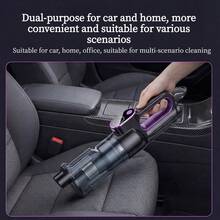 16000PA Handheld Vacuum Cleaner, 11.1V Cordless, With Crevice Nozzle And Washable Filter, Suitable For Car, Home, Office And Pet Hair Quick Cleaning, Equipped With 2500MAH Battery - Multicolor - View 5