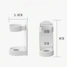 4 Packs Wall Mounted Toothbrush Holder, Adhesive Toothbrush Organizer For Bathroom, Space-Saving Adjustable Toothbrush & Toothpaste Storage Rack - White - View 8
