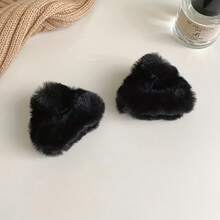 1/2/6pcs Super Cute Fluffy Cat Ear Side Hair Clips, Suitable For Forehead Strands And Princess Hairstyle, Half-Up Ponytail Bangs Clip, Daily Wear And Hair Accessory Gift - Multicolor - View 5