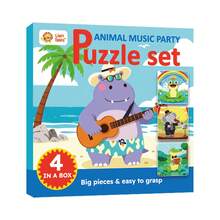 beartale 36pcs DIY Puzzle Set, Featuring Colorful Animal, Dinosaur, And Vehicle Designs, Suitable For Preschool Children, Helps Develop Coordination And Motor Skills. This Puzzle Toy Combines Montessori Principles, Blending Education And Entertainment, Making It An Ideal Choice For Early Childhood Education. It Is Simple And Easy To Use, Perfectly Combining Cognitive Games And Puzzles. - Multicolor - View 32