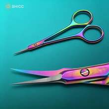 Cuticle Scissors Nail Cuticle Scissors, Stainless Steel Dead Skin Removal Scissors Manicure Tool, Precise Trimming Of Dead Skin And Hangnails, Smooth Cut Without Pulling Skin - Multicolor - View 10