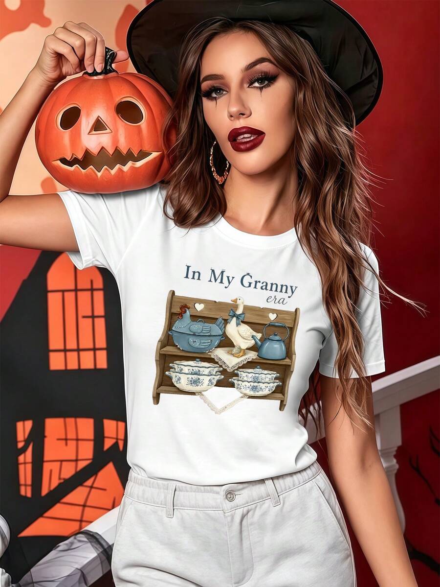 Women T-Shirts - White - View 1