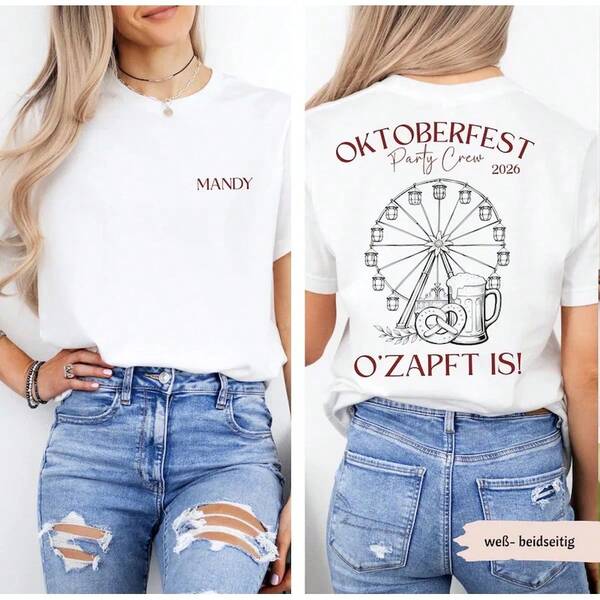 Local Warehouse, Oktoberfest Wiesn Shirt For Women And Men, Beer Squad, Wiesn Crew, Prost Mädels, Brezel & Beer, Volksfest T-Shirt, Beerfest Outfit O'