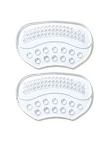 2PCS Ultra Soft Silicone Heel Pads, Anti-Chafing, Anti-Slip High Heel Shoes, Women's High Heels, Heel Pads, Suitable For Most Size Changes, Half Size Inserts, Change Half Size - Heel Grips - View 11