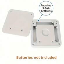 LED Motion Sensor Night Light, Battery Powered Wireless LED Night Light With Electronic Components, Suitable For Home, Hallway, Bedroom, Hotel, Office, Restaurant, Party And Christmas Holiday Decoration (Battery Not Included) - Multicolor - View 5