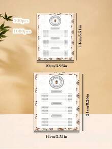 10/20/30/40pcs (Single-Sided Printing) Customized Promotional Posters, Upload Image For Double-Sided Customization. Suitable For Product Promotion, Event Flyers, Corporate Publicity, Customized Menus And Other Commercial Information Customization, Ideal For Small Businesses - Multicolor - View 2