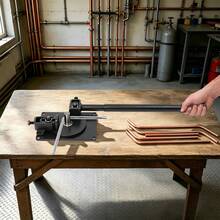 Manual Rebar Bender,Metal Rod Bar Bender,Manual Rebar Bending Machine For Steel - Black - View 3