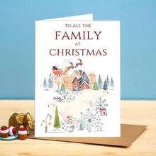 1PC-Christmas Greeting Card With Envelope, Premium Paper Holiday Card, Suitable For Family And Friends, Universal Holiday Design, Snowman And Reindeer, Suitable For Anyone, Send Holiday Greetings Card - A - View 3