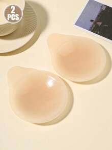 Silicone Nipple Covers, Reusable Invisible Self-Adhesive Breast Pads, Suitable For Backless Dresses, Weddings, Parties - Multicolor - View 7
