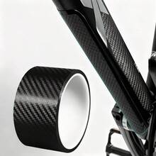 2 Rolls 39.37 Inch Long 5D Carbon Fiber Vinyl Tape Car Stickers, Suitable For Cars, Motorcycles, Bicycles, Phones, Computers, Doors And Windows Decoration DIY Carbon Fiber Vinyl Film, Car Scratch Detail Protection Film, Multi-Purpose Stickers - Black - View 1
