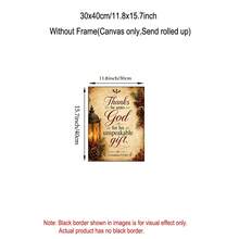 1/6pcs Christmas Religious Canvas Wall Art Set Bible Verse Prints Unframed Jesus Nativity Scripture Christian Home Decor Vintage Farmhouse Church Prayer Room Decoration Poster - Pattern - View 21