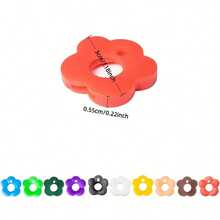 Colorful Bloom Silicone Elastic Key Identifier - Flower-Shaped Key Cover, Easy To Identify, Random Color Combination - Perfect For Sisters And Friends, Ideal Valentine's Day/Mother's Day/Birthday Gift - View 7