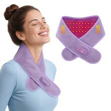 Rechargeable Neck And Shoulder Heat Massage Device, Neck Red Light Therapy With 660nm And 850nm Red Light, Vibrating Massage For Shoulders, Neck And Back, Neck Trapezius Muscle Massager, 3-Level Heating And Massage Functions, Deep Massage For Shoulders And Neck, Relieves Pain, Suitable As A Gift For Parents And Elders - View 15