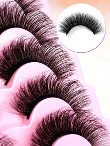 Full Volume Fluffy 3D Full Strip False Eyelashes For Upper Eye, Natural And Lively Look - View 6