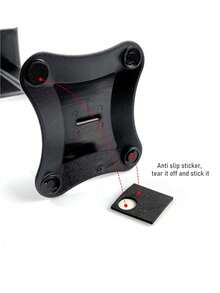 Lightweight Aluminum Alloy Headphone Stand, Easy Assembly Non-Slip Stable Base Headphone Holder, Minimalist Desktop Storage Rack, Suitable For Home Office And Gaming Scenarios - View 4