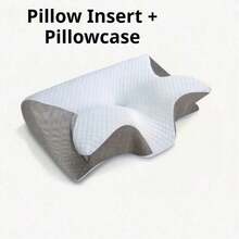1 Set Multi-Functional Neck Support Memory Pillow, Ergonomic Sleep Pillow, Breathable For All Seasons - Multicolor - View 12
