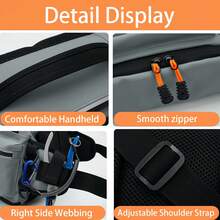 Tas Pinggang Pancing Umpan Multifungsi Kapasitas Besar, Desain Banyak Kantong, Tas Dada yang Dapat Diperluas, Cocok untuk Memancing Umpan, Mendaki Gunung di Luar Ruangan, Berkemah, dan Bepergian - MultiWarna - View 8