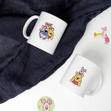 50 buah Stiker Kartun Disney Winnie The Pooh & Piglet, Cocok untuk Dekorasi Koper dan Laptop - 1 Set - View 20
