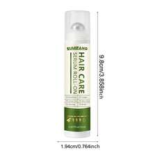 SUMIFANG Ginger & Rosemary Scalp Serum With Rollerball, Enriched With Ginger, Rosemary And Multiple Plant Extracts, Repairs Scalp And Nourishes Hair Roots, Improves Fine And Flat Hair Texture, Direct Application To Hair Roots, Refreshing And Fast Absorbing, 15ml - Full Size - View 5