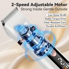 Hatteker 1pc USB Rechargeable 5-In-1 Multi-Function Women's Electric Shaver & Trimmer Set With Multiple Accessories, Home Body Armpit Leg Hair Grooming & Trimming Device - View 10