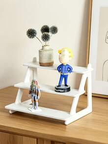 3-Tier Stepped Display Rack, Desktop Tiered Storage Organizer, Stepped Storage Shelf, Suitable For Displaying Small Decor, Collectibles, Figurines - Multiple Styles - View 2