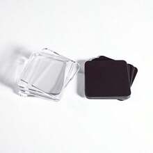 Kit Bahan DIY Magnet Kulkas Akrilik 10 Buah, Termasuk Pelat Akrilik 5x5cm, Pita Perekat Dua Sisi, dan Lembaran Magnet Lunak, Sempurna untuk Penggemar Magnet Kulkas Buatan Tangan, Cocok untuk Dekorasi Kulkas, Papan Tulis Kantor, dan Dapur - Kit Bahan Magnet Kulkas DIY - View 7