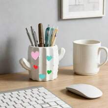 Ins Style Cactus Pen Holder, Fashionable & Cute Multifunctional Storage Box For Students And Office Desks, Keeps Desktop Organized - Multicolor - View 3