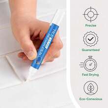 Jaysuing Liquid Tile Repair Pen, Waterproof Tile Grout Pen, Suitable For Floors And Walls, Tile Grout Colorant And Sealant, Used To Repair Cracked Or Damaged Tiles, DIY Repair For Shower, Bathroom, Kitchen, Stain-Resistant Formula - Multiple Styles - View 5