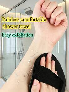 Exfoliating Body Scrub And Back Cleaning Tool, Available In Two Handle Styles, Coarse And Fine Textures To Meet Different Needs, Gently Removes Dead Skin Cells Without Pain, Suitable For Daily Bathing And Cleansing - Multicolor - View 2