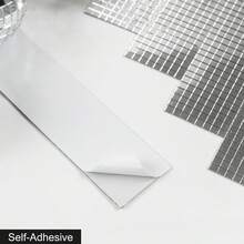 L LEESEPH 自黏式馬賽克瓷磚 5x5mm 迪斯可方塊鏡面馬賽克片 手工玻璃鏡條 正方形鏡面馬賽克磚 適用於室內外裝飾 DIY 藝術拼貼 花瓶 杯子 相框及其他手工藝品 生日畢業禮物 家居裝飾 返校季房間佈置與學校用品 - 彩色 - 查看 6