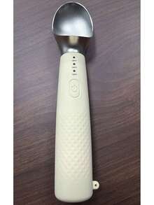 3 Adjustable Temperature Settings (120/140/160°F), Waterproof IP67, Ergonomic Handle, 2600mAh Rechargeable Electric Ice Cream Scoop, Hard Ice Cream Kitchen Tool - Multicolor - View 9