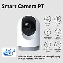PANDA Z3 High Definition Security Camera, 2.4G WIFI Bluetooth, Motion Detection, Two-Way Audio, Pet Monitor, Alarm Notification, Customizable Monitoring Area, 4MP Indoor PTZ Camera - White - View 2