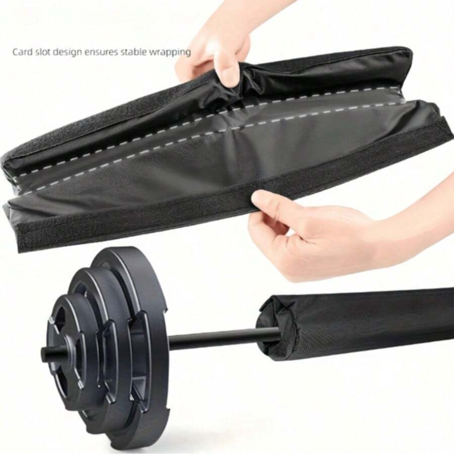 Weightlifting Barbell Shoulder Pad, Thickened Anti-Slip Gym Fitness Push-Up Neck Protection Pad, For Strength Training And Exercise - Multicolor - View 1