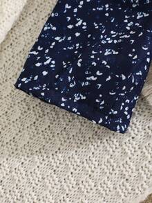 3pcs/Set Pakaian Luar Ruangan Kasual Motif Langit Berbintang untuk Anak Perempuan: Jaket + Rompi + Celana - MultiWarna - View 5