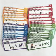 1 Box (30 Cards) Alphabet Word English Learning Cards, Professional Teaching Supplies, Colorful, Gift, Teacher Demonstration Supplies - 1box - View 7