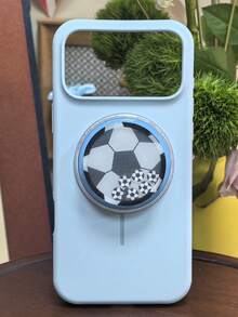 1pc Cute Cartoon Shakeable Quicksand Phone Grip Stand, Kawaii Animal Heart Star Shape Collapsible Magnetic Phone Holder, Decorative Phone Socket For APPLEPhone Android - Multicolor - View 18