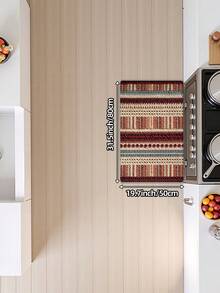 1 buah Karpet Panjang Tenun Cetak 3D, Keset Dapur Gaya Bohemian, Cocok untuk Kamar Mandi, Dapur, Luar Ruangan, Lorong, Kamar Tidur, Ruang Tamu, Dapat Dicuci dengan Mesin, Keset Pintu Masuk yang Mudah Dibersihkan, Karpet Kamar Tidur Anti Selip, Dekorasi Musim Gugur Gaya Liburan - MultiWarna - View 14