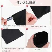 バネ口金具 10個セット 幅1.3cm 長12cm クラフト用品 財布用留め具パーツ バネ口ポーチ DIY 手芸材料 自動閉鎖 アンティークブロンズ - 写真のように - チェックする 3