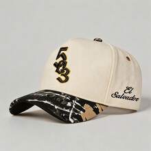 1pc K2K Dual-Color Letter Embroidered Women's Hat, Adjustable, UV Protection Sun Hat, Suitable For Hiking, Climbing, Travel - Multicolor - View 8