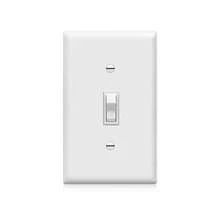 Switch Socket Wall Plate Set 1/2/3 Gang White Flame Retardant Standard US Size Decorative Cover Plate Multiple Sizes Available For Home Decoration - White PC Panel - View 2