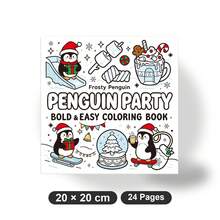 Buku Mewarnai Natal - Buku Mewarnai Dewasa yang Menyenangkan & Menggemaskan, 24 Halaman, Mewarnai untuk Meredakan Stres: Hadiah Sempurna untuk Pecinta Mewarnai (Mewarnai Ruang Nyaman), Ideal untuk Natal, Halloween dan Ulang Tahun, Hadiah Pesta, Hadiah Kembali ke Sekolah - MultiWarna - View 11
