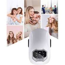 Wireless Heated Knee Massager, Relieves Joint Stiffness And Discomfort, 3-Level Heating And Vibration Function, LED Touch Control, Features Heating Function, 3 Vibration Modes, 3 Heating Levels, Equipped With LED Screen And Adjustable Strap, Perfect Gift For Adults, Mothers, Women And Men - Multicolor - View 4