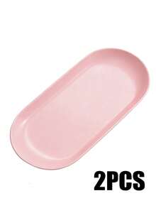 2/1pc Stainless Steel Sterilizing Tray Oval Mirror Metal Color Suitable For Storing Tattoo Tools And Nail Art Tools Accessories Or Home Desktop Storage Tray - Multicolor - View 21