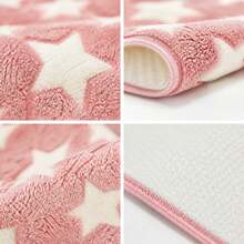 Pet Sleeping Mat For Cats And Dogs, Soft And Comfortable Pet Pad, Foldable And Easy To Store, Non-Slip And Durable, Warm Resting Mat, Suitable For Indoor Sofa And Bedroom, Cat Bed And Dog Bed Mat - Pink - View 5